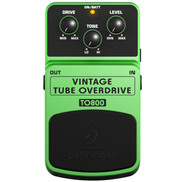 Behringer Overdrive Pedal - TO800 Vintage Tube Overdrive